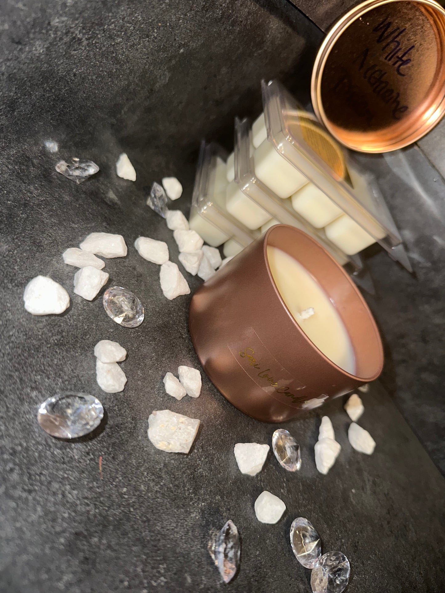 White Nectarine Dream | Wickless Candle