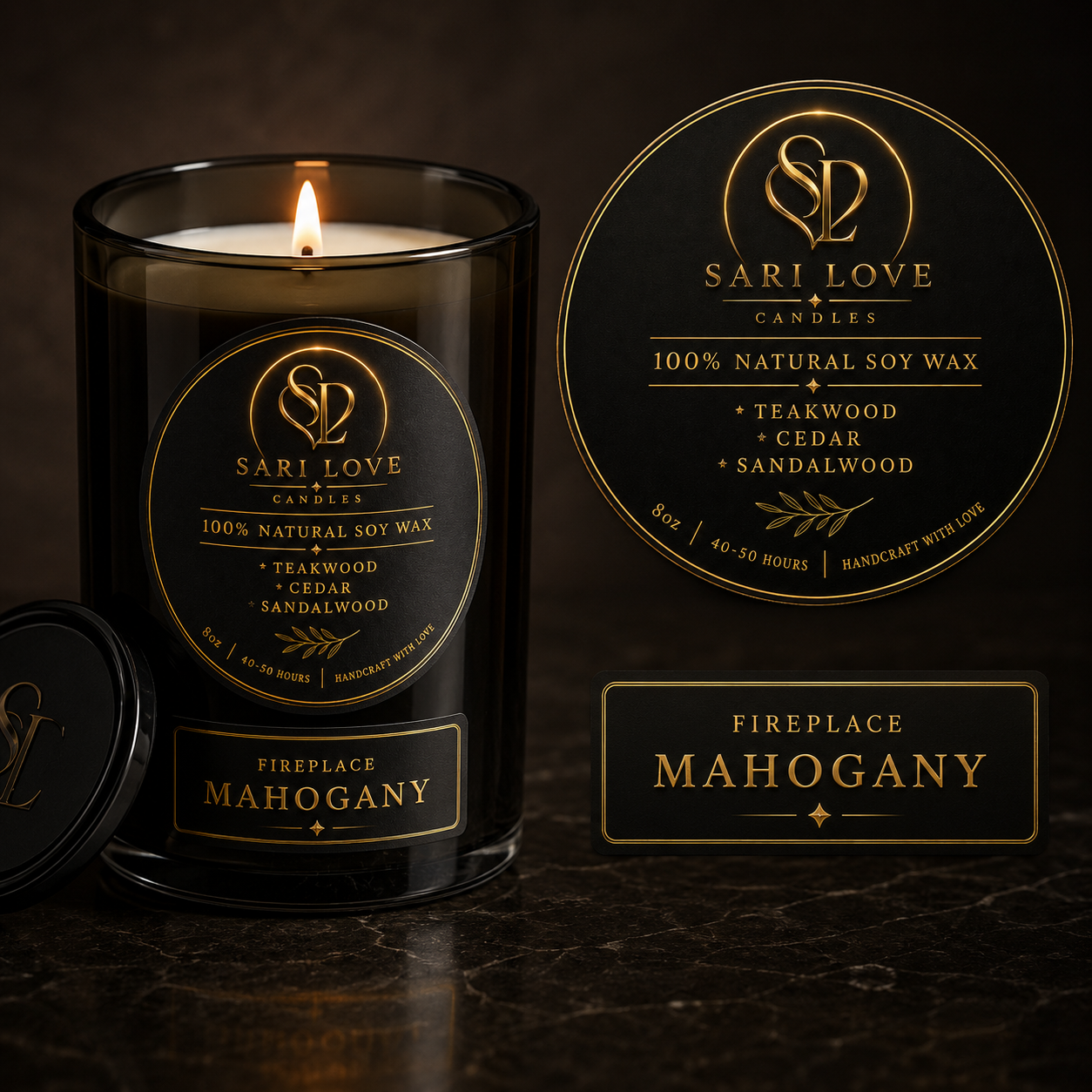 Fireplace Mahogany | 4oz Discovery Set